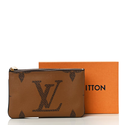 Louis Vuitton Reverse Monogram Giant Double Zip Pochette 11 of 11