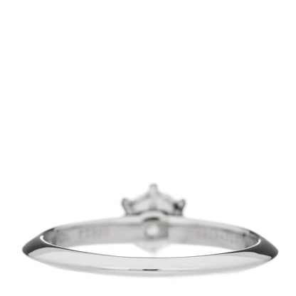 Tiffany Platinum Diamond .43ct Solitaire Engagement Ring 50 5.5 4 of 7