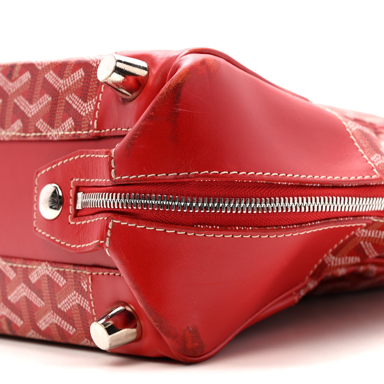 Goyard Goyardine Porte-Habits Garment Bag Red 15 of 24