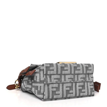 Fendi Denim Small Mamma Baguette Blue 4 of 10