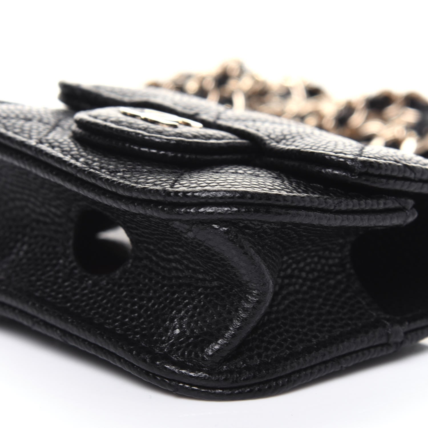 Chanel Caviar Quilted Airpods Pro Case Black 10 of 13
