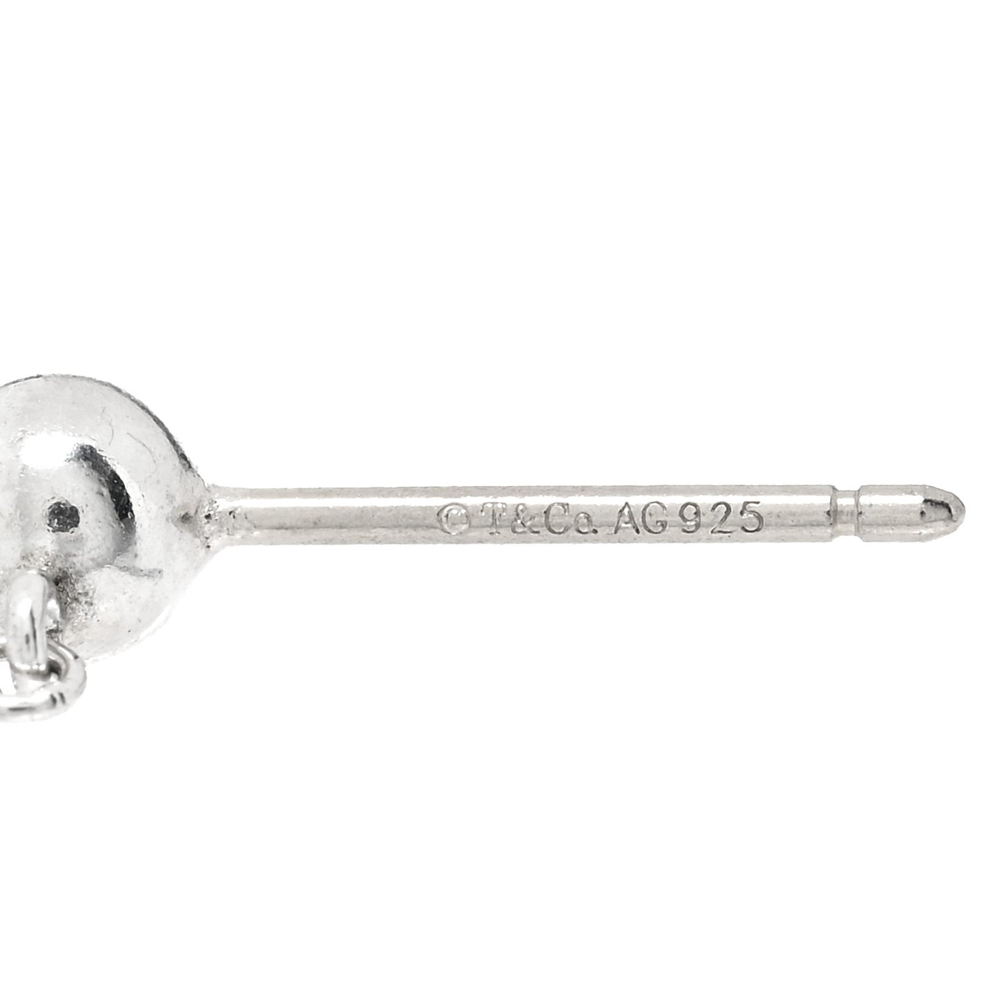 Sterling Silver 10mm HardWear Ball Drop Earrings