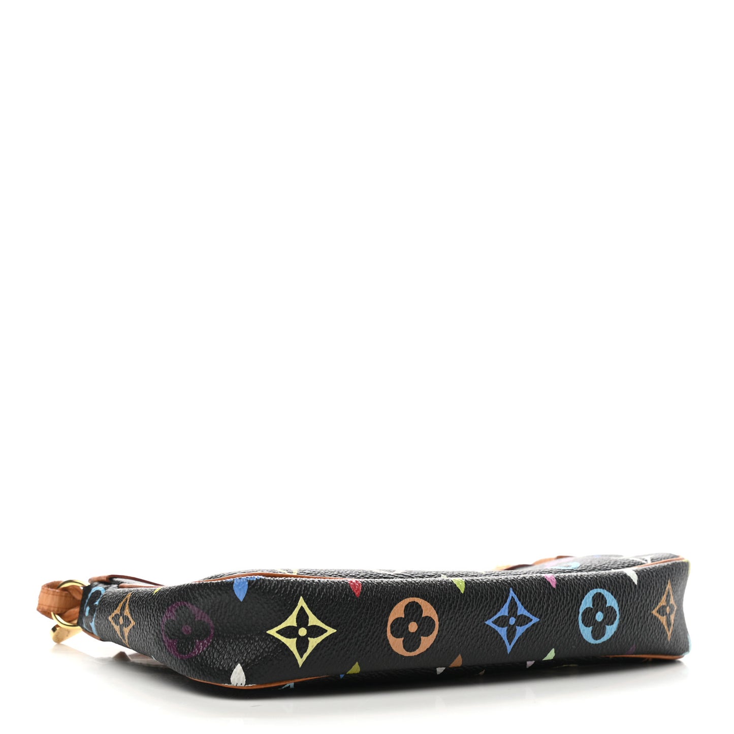 Monogram Multicolor Pochette Accessories Black