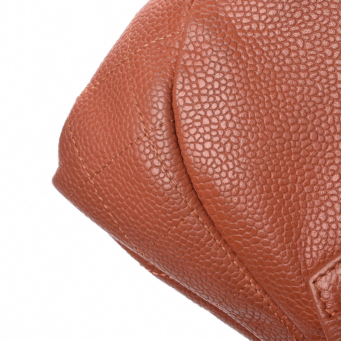 Caviar Half Moon Wallet On Chain WOC Light Red
