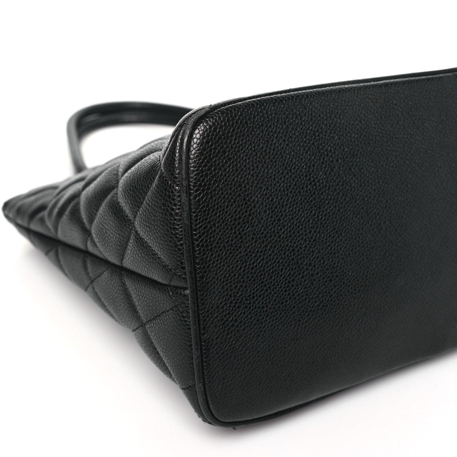 Chanel Caviar Quilted Medallion Tote Black 9 of 10