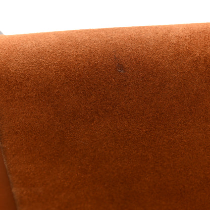 Chloe Suede Calfskin Small Faye Shoulder Bag Tobacco 11 of 12
