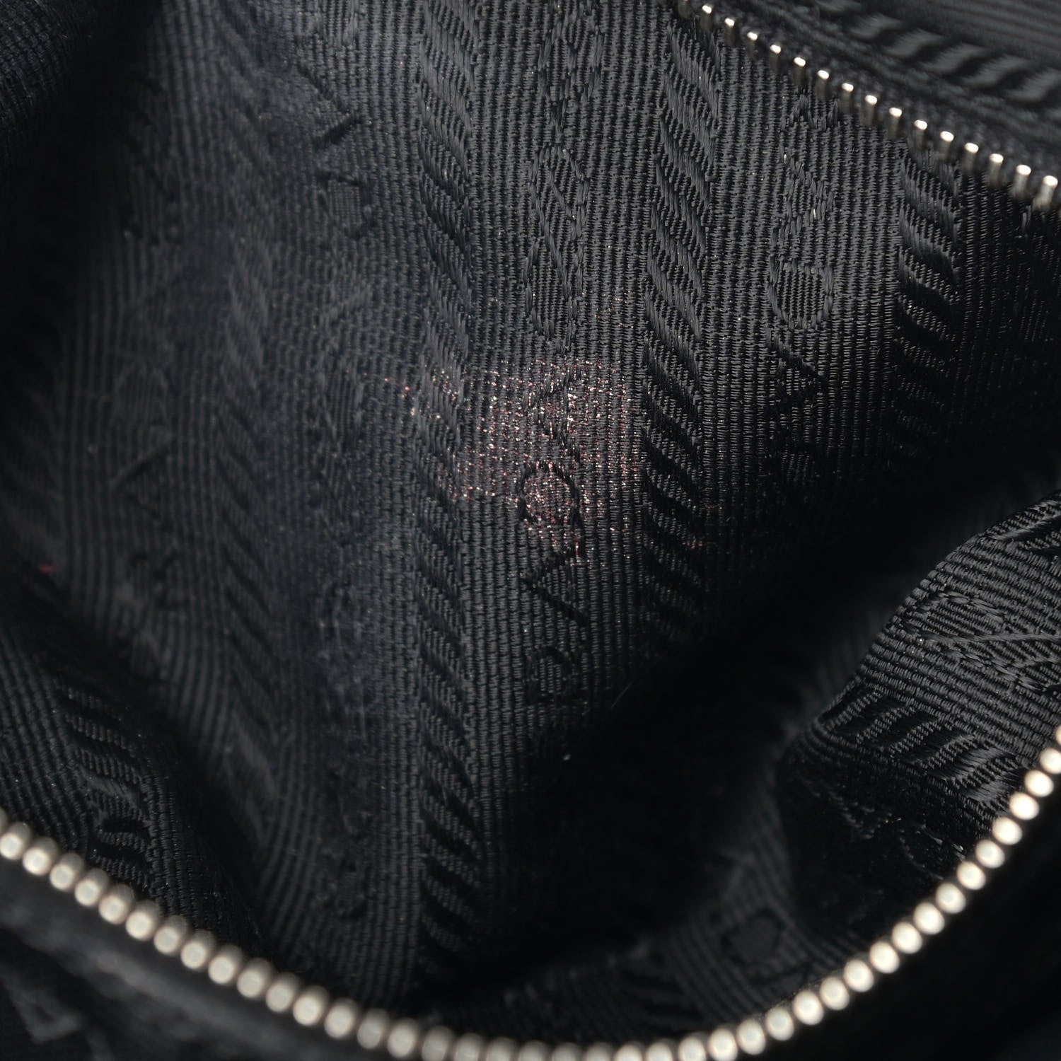 Prada Tessuto Nylon Pochette Bag Black 12 of 12