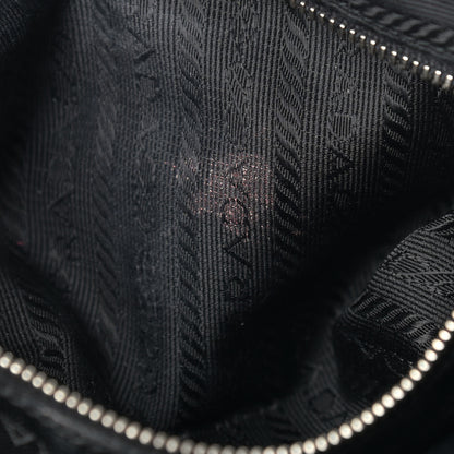 Prada Tessuto Nylon Pochette Bag Black 12 of 12