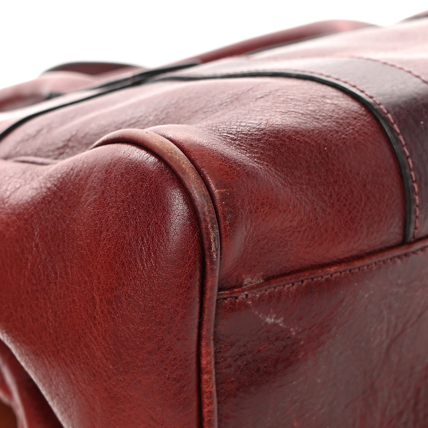 Mulberry Soft Grain Calfskin Small Bayswater Oxblood 12 of 24