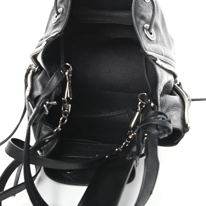 Balenciaga Veau Papier Plate Small Bucket Bag Black 5 of 10