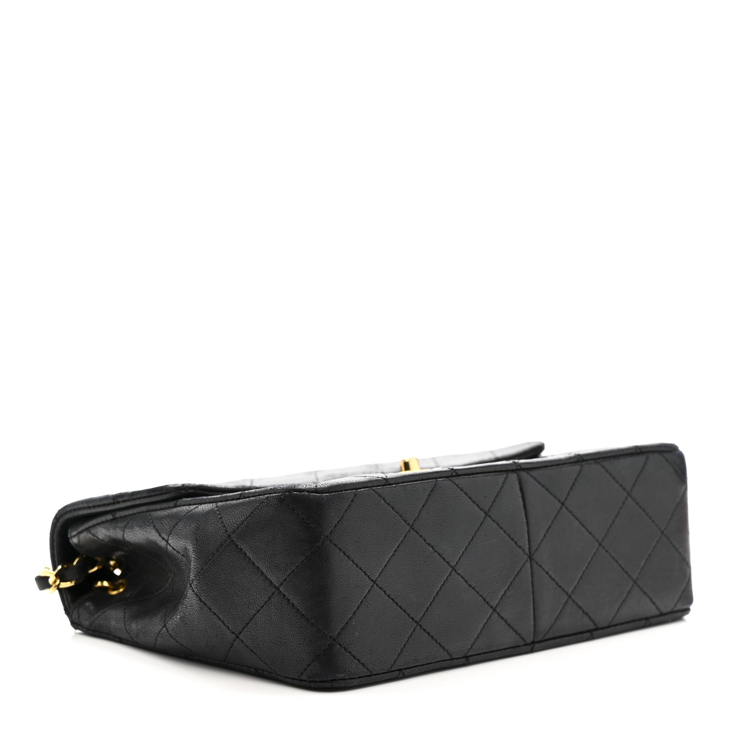 Chanel Lambskin Quilted Small Single Flap Black 4 of 14