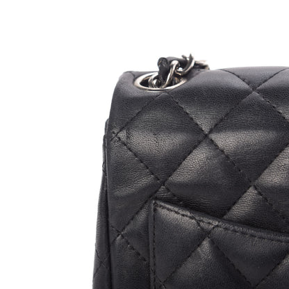 Chanel Lambskin Quilted Mini Square Flap Black 11 of 13