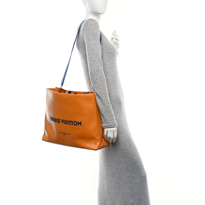 Louis Vuitton Cowhide Shopper Bag MM Safran 2 of 10
