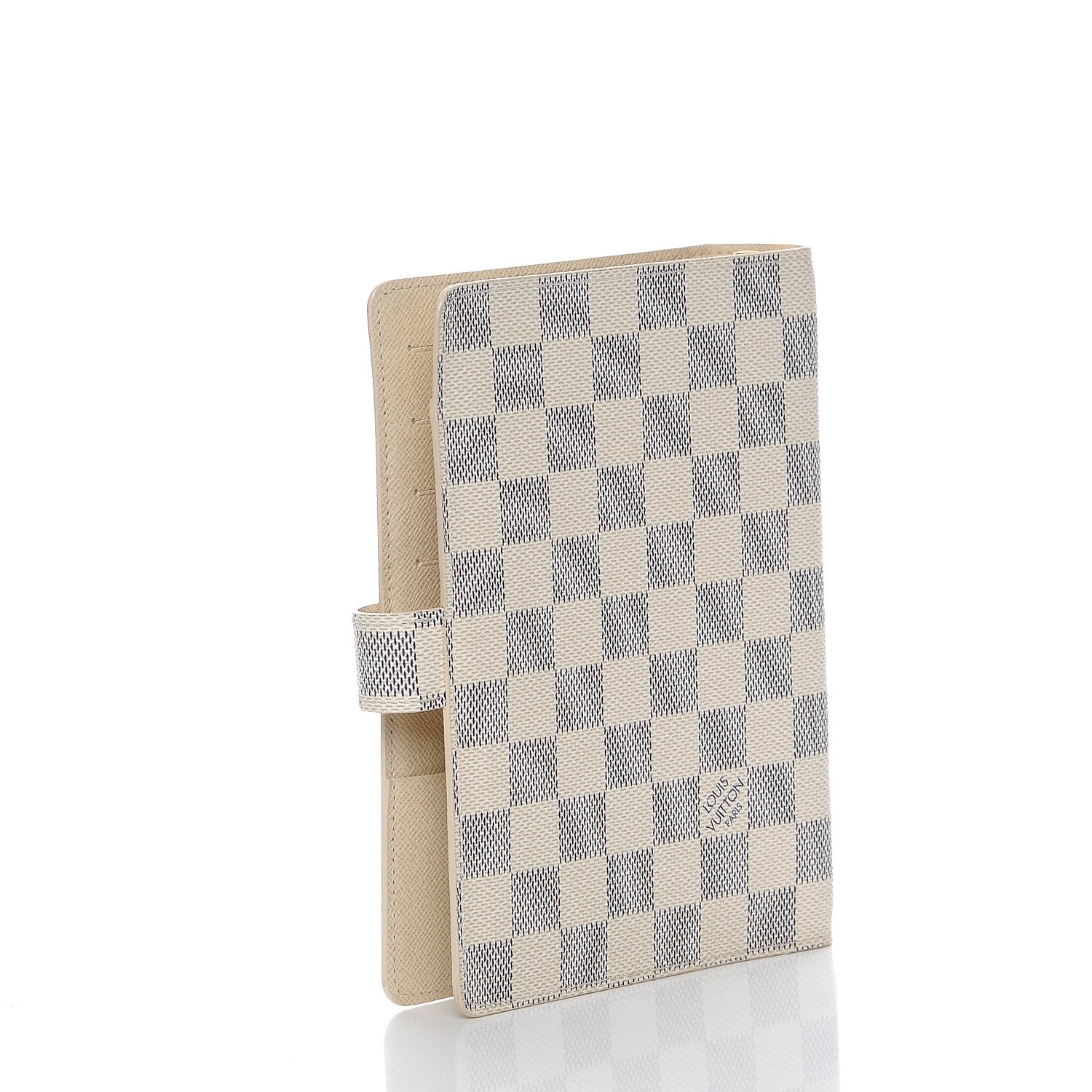 Louis Vuitton Damier Azur Medium Ring Agenda Cover 3 of 7