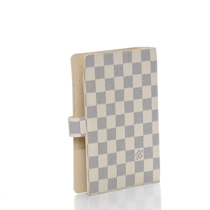 Louis Vuitton Damier Azur Medium Ring Agenda Cover 3 of 7