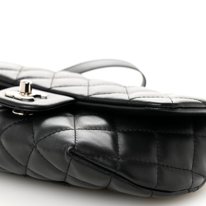 Chanel Calfskin Quilted CC Uniform Flap Belt Bag Black 10 of 10
