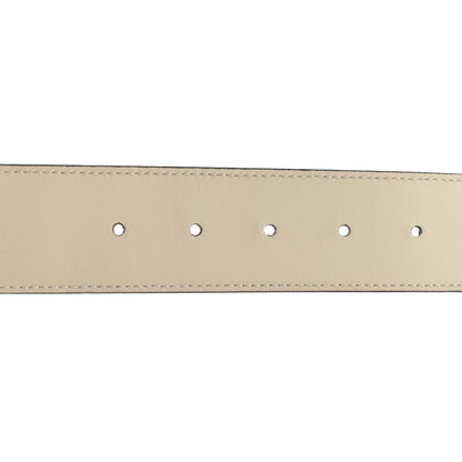 Gucci Calfskin Double G 40mm Belt 100 40 Mystic White 5 of 7