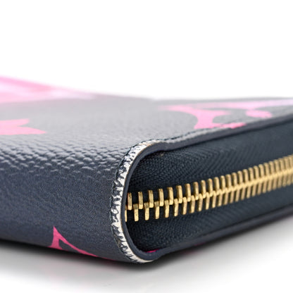 Louis Vuitton Monogram Giant Spring In The City Zippy Wallet Midnight Fuchsia 7 of 10