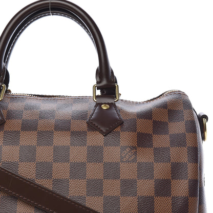 Louis Vuitton Damier Ebene Speedy Bandouliere 30 9 of 12