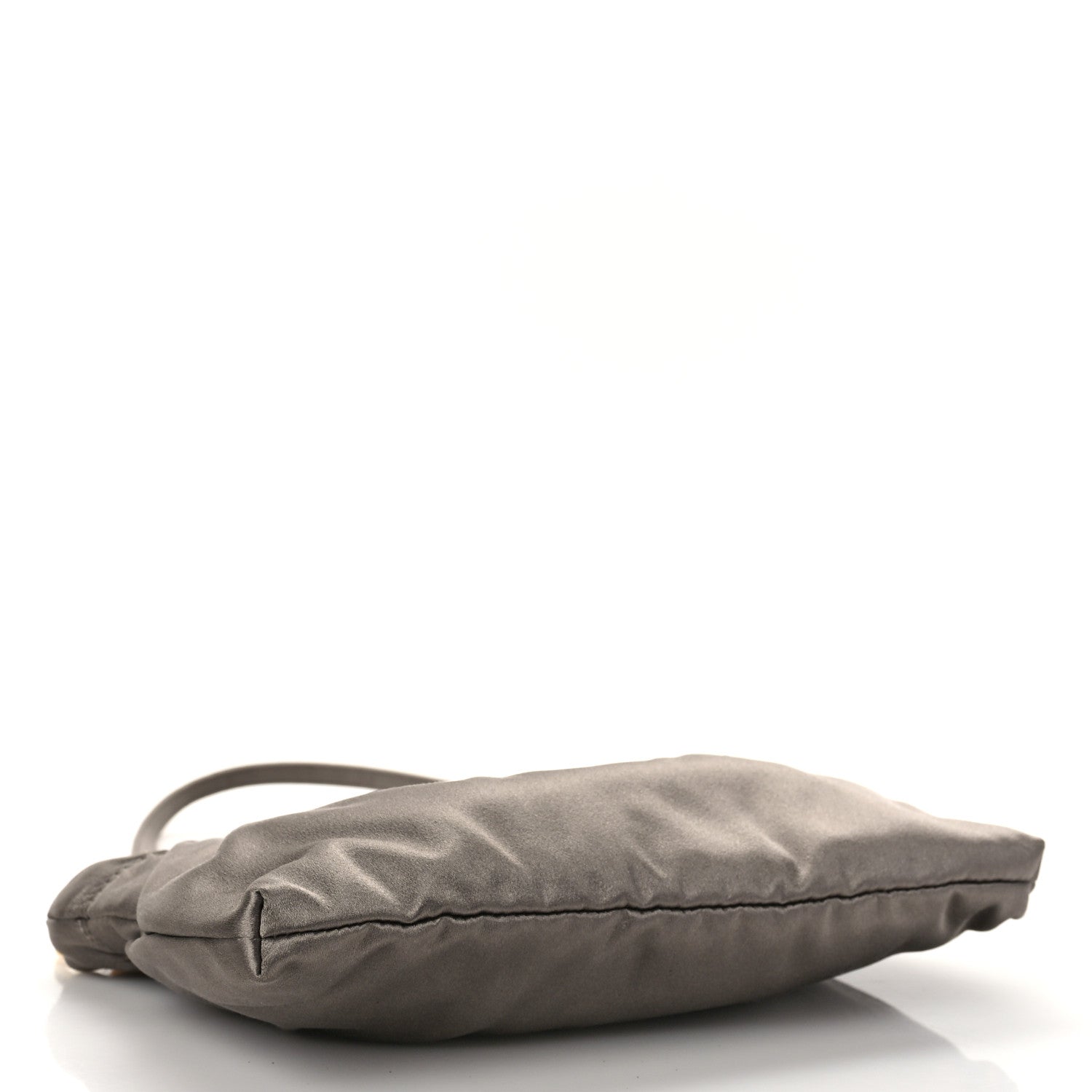 Prada Satin Raso Shoulder Bag Fumo 4 of 8