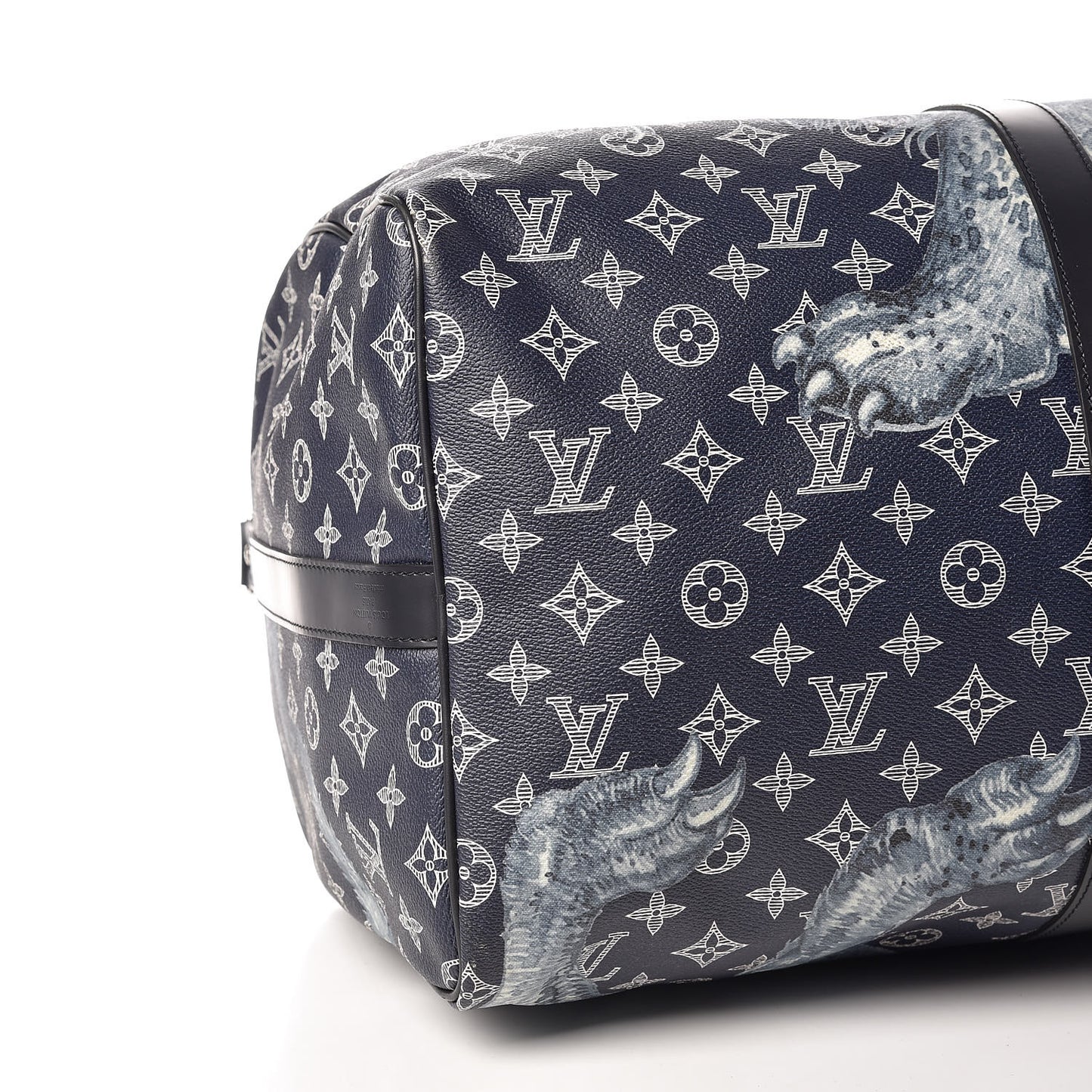 Savane Monogram Lion Chapman Keepall Bandouliere 55 Encre