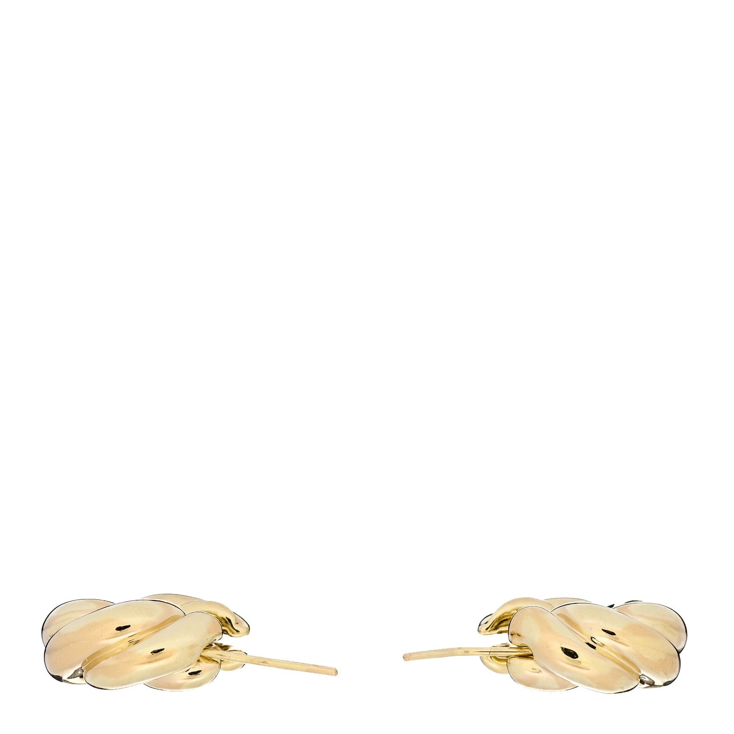 18K Yellow Gold 8mm Cable Classics Hoop Earrings