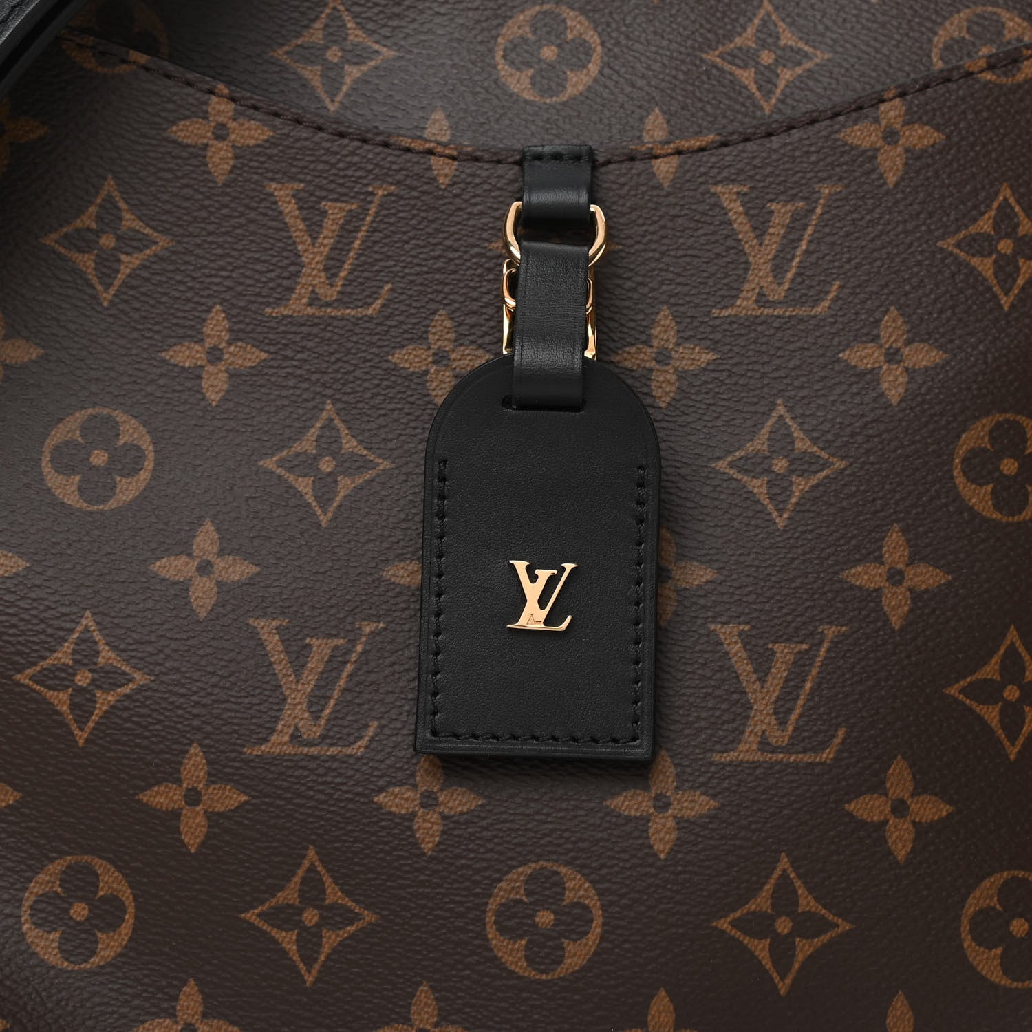 Louis Vuitton Monogram Odeon MM Black 6 of 9