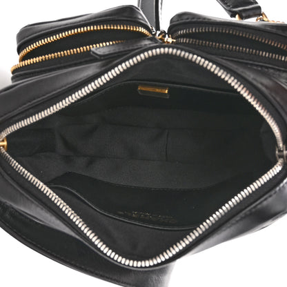 Chanel Calfskin Quilted Small Camera Case Black 5 of 10