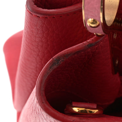 Louis Vuitton Taurillon Multicolor Capucines PM Rouge Carmine 11 of 12