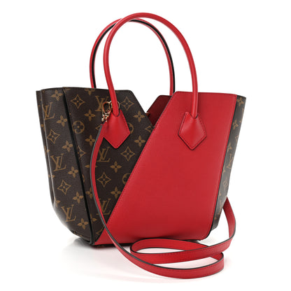 Louis Vuitton Calfskin Monogram Kimono Tote PM Cherry 3 of 8