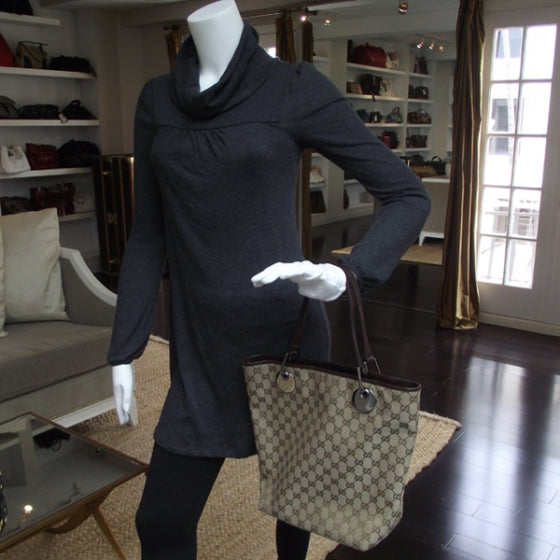 Gucci Monogram Large Eclipse Tote 2 of 12