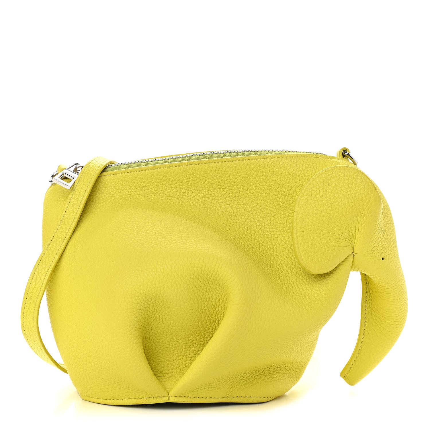 Loewe Calfskin Mini Elephant Crossbody Bag Yellow 1 of 14