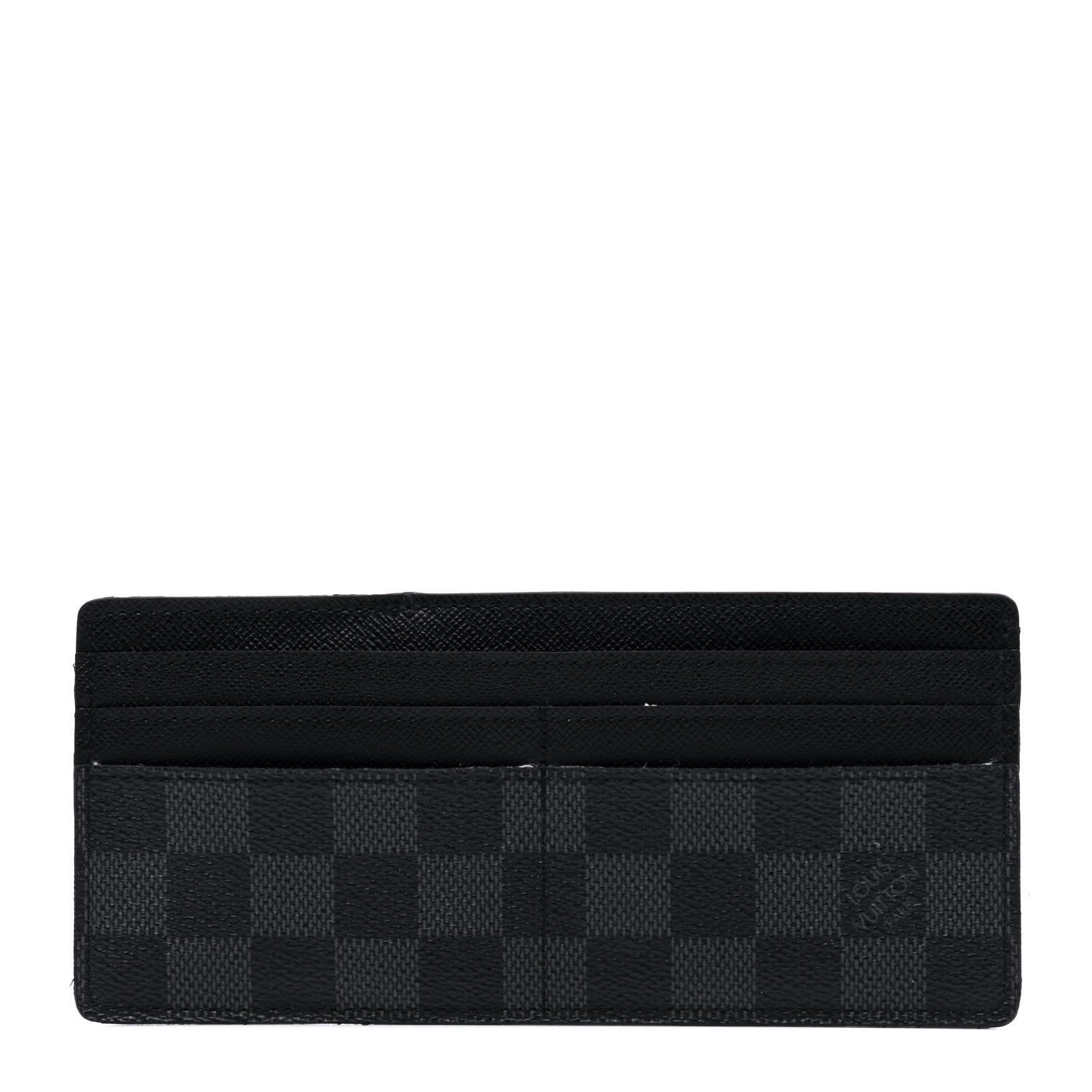 Louis Vuitton Damier Graphite Wallet Card Holder Insert 1 of 6
