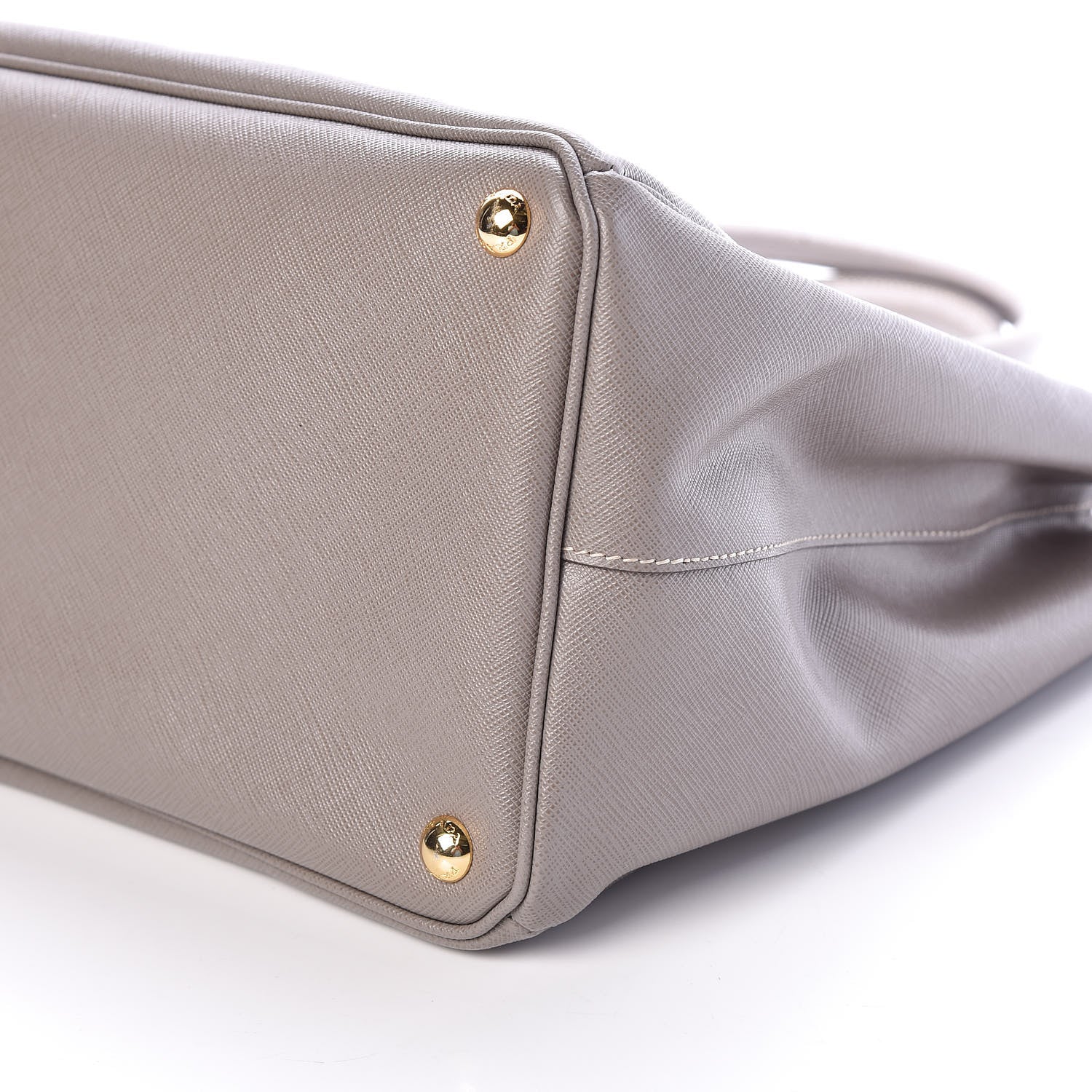 Prada Saffiano Lux Large Tote Argilla 8 of 9