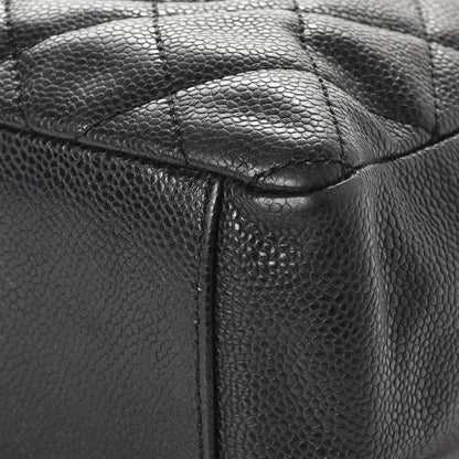 Chanel Caviar Quilted Petit Shopping Tote PST Black 10 of 13