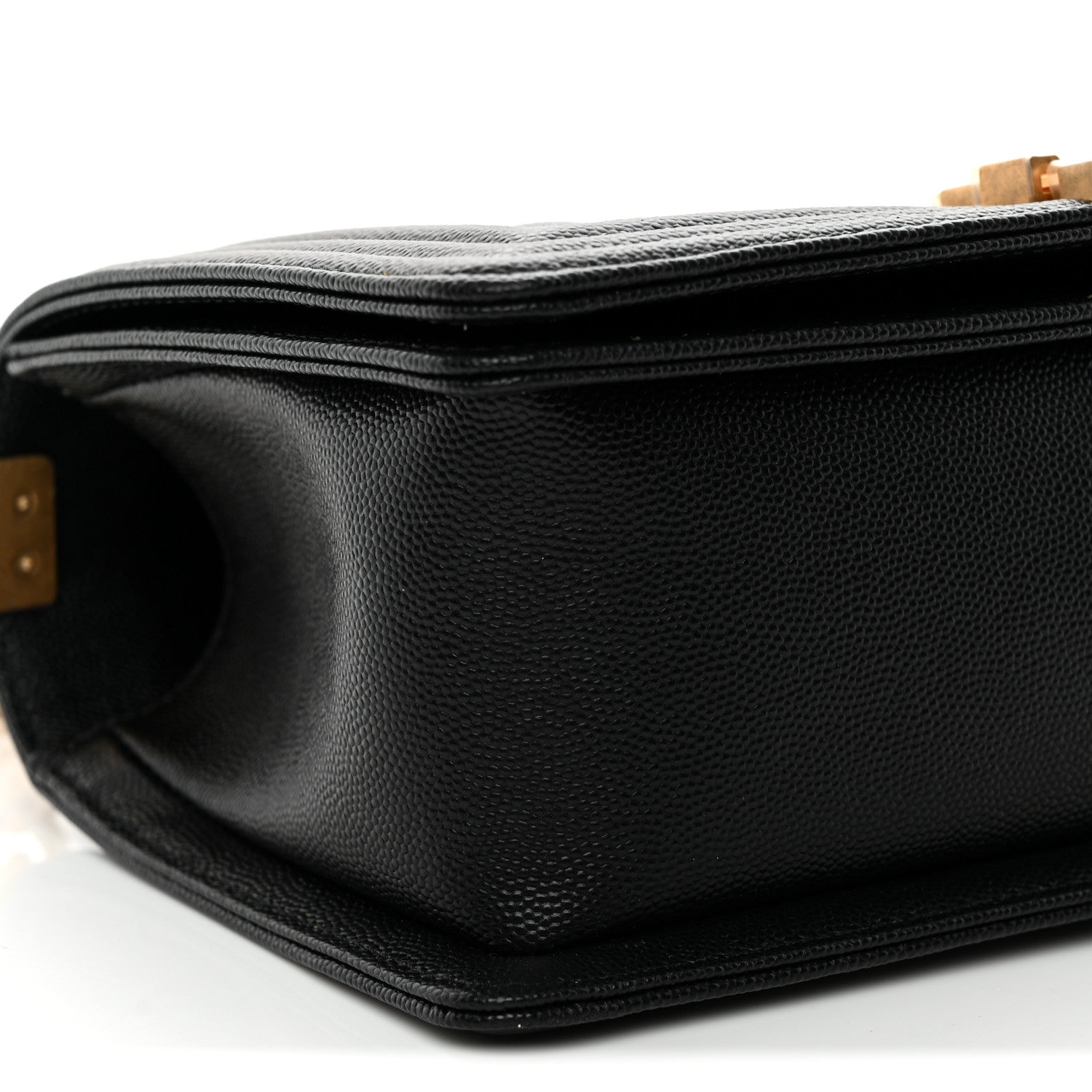 Chanel Caviar Quilted Medium Boy Flap Black 8 of 10