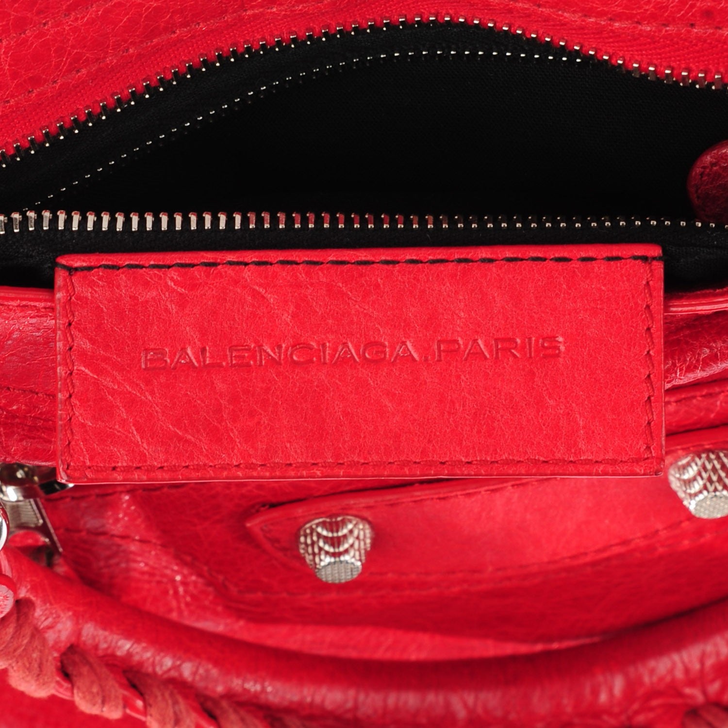 Balenciaga Agneau Giant 12 Silver Hardware City Coquelicot 6 of 13
