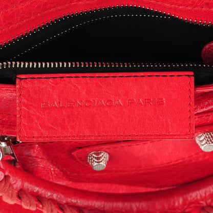 Balenciaga Agneau Giant 12 Silver Hardware City Coquelicot 6 of 13