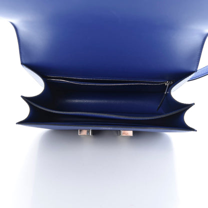Hermes Epsom Constance 24 Bleu Electrique 4 of 24
