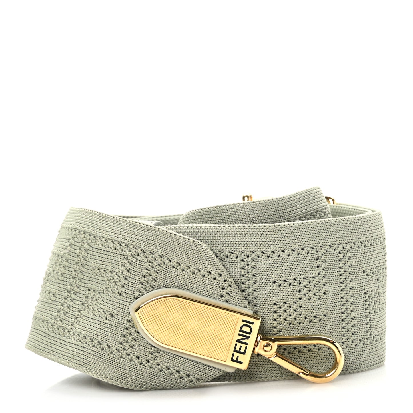 Canvas Calfskin FF Adjustable Strap You Green Tea