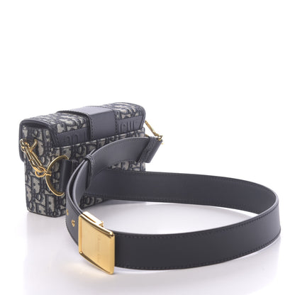 Christian Dior Oblique 30 Montaigne Box Bag Blue 3 of 10