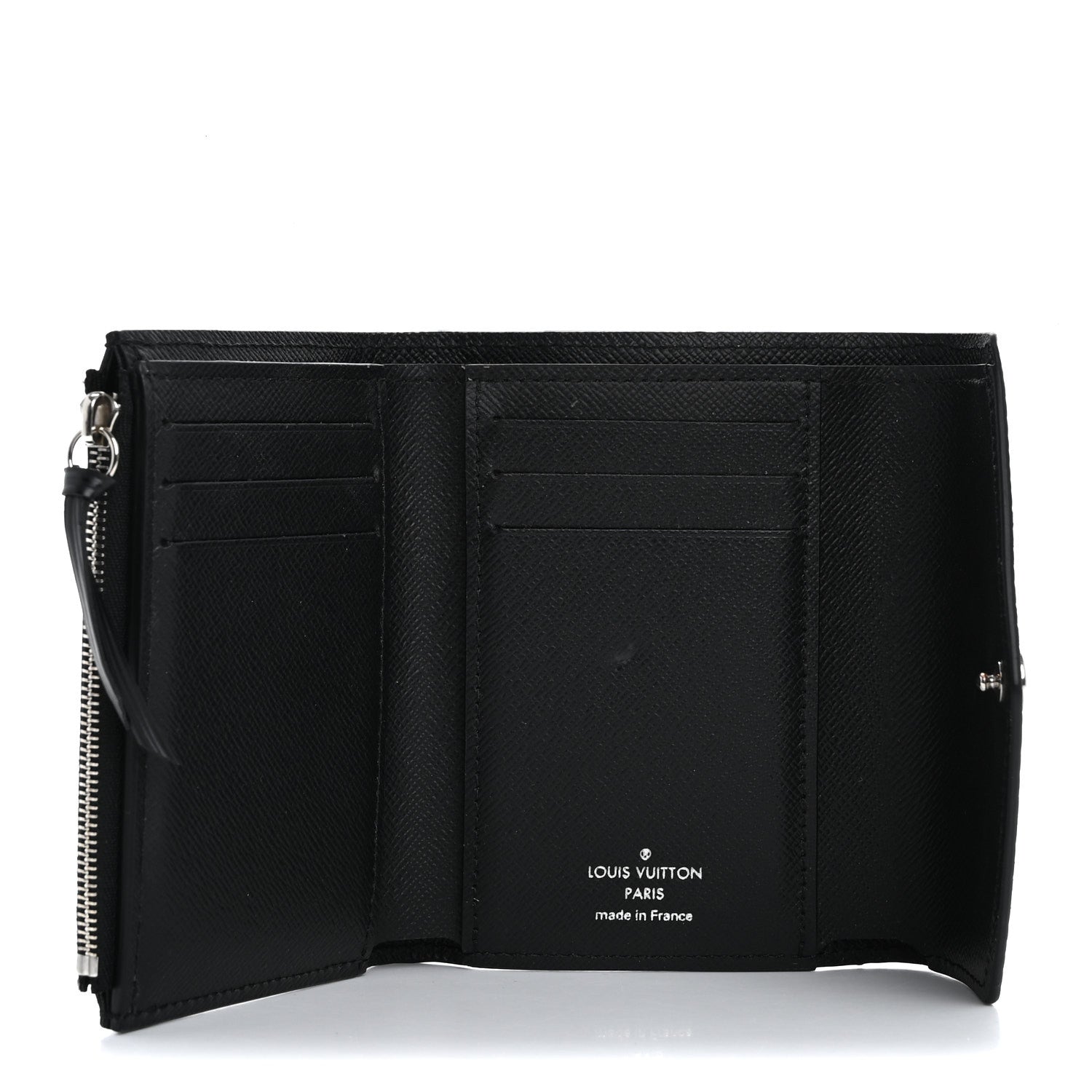 Louis Vuitton Epi Victorine Wallet Black 5 of 9