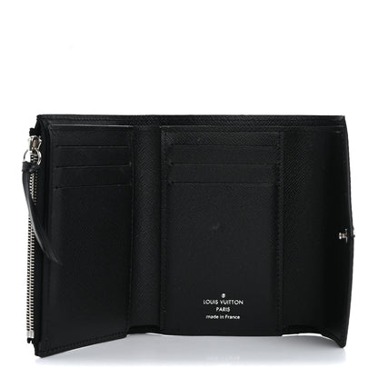 Louis Vuitton Epi Victorine Wallet Black 5 of 9