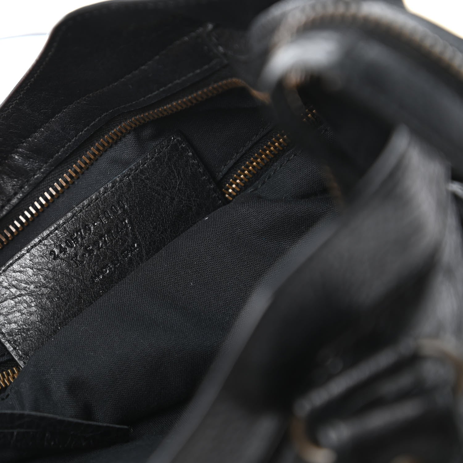 Balenciaga Agneau Classic Hardware Town Black 9 of 10