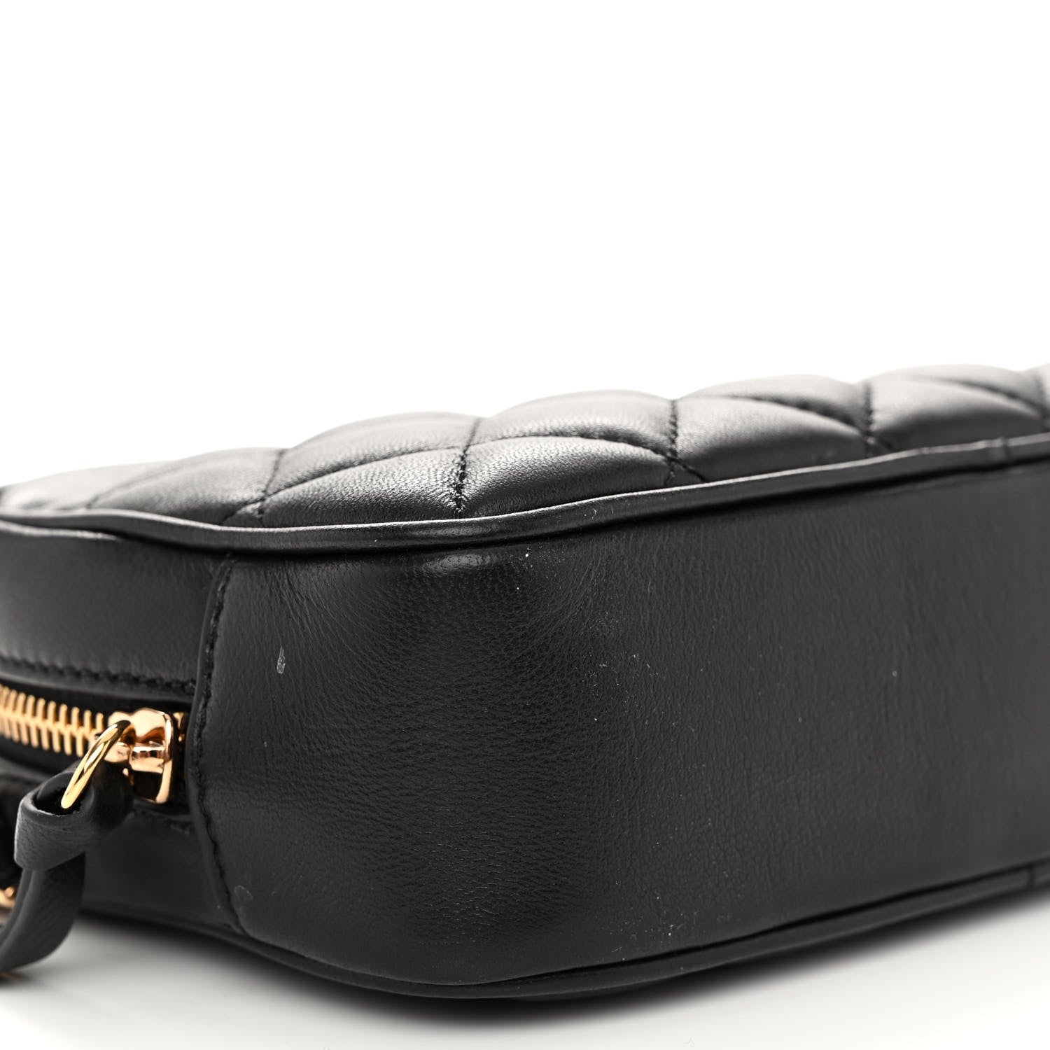 Versace Nappa Quilted La Medusa Camera Bag Black 8 of 9
