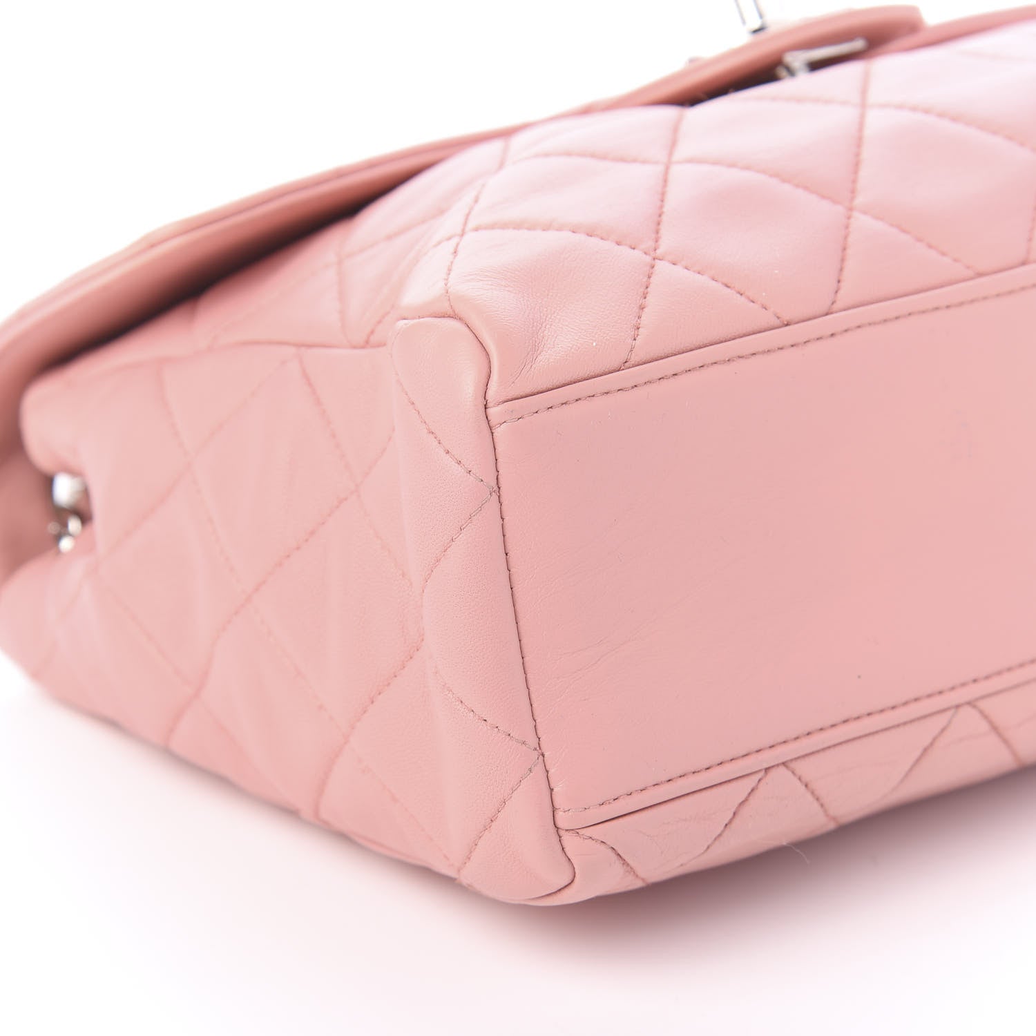 Chanel Lambskin Quilted Small Single Flap Pink 6 of 10