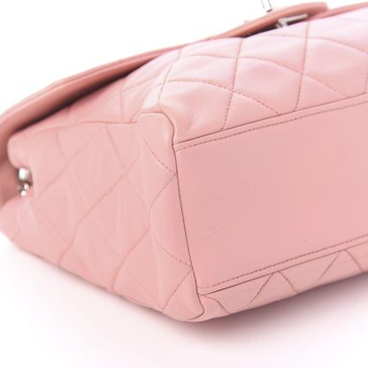 Chanel Lambskin Quilted Small Single Flap Pink 6 of 10