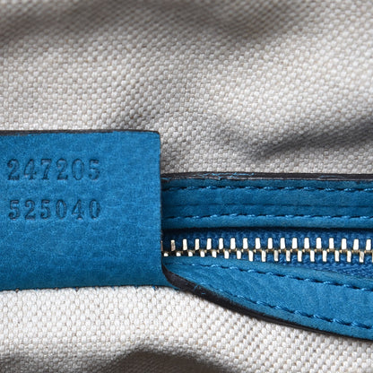 Gucci Monogram Vintage Web Medium Boston Teal 7 of 20