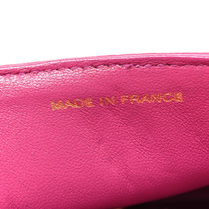 Chanel Lambskin East West Chocolate Bar Flap Pink 6 of 14