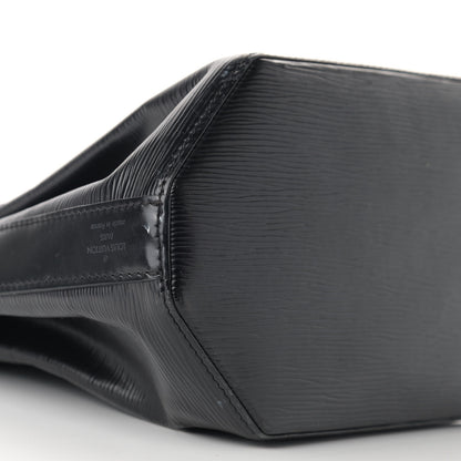 Louis Vuitton Epi Sac D'Epaule Black 7 of 12